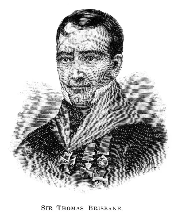 Framed Print : Sir Thomas Brisbane, British soldier, colonial governor and astronomer, (1886). Artist: W Macleod Framed Print : Sir Thomas Brisbane, British soldier, colonial governor and astronomer, (1886). Artist: W Macleod