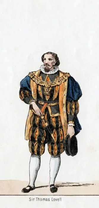 Framed Print : Sir Thomas Lovell, costume design for Shakespeares play, Henry VIII, 19th century Framed Print : Sir Thomas Lovell, costume design for Shakespeares play, Henry VIII, 19th century