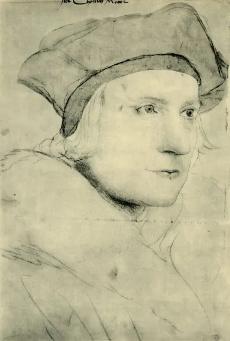 Framed Print : Sir Thomas More, c1526-1527, (1943). Creator: Hans Holbein the Younger Framed Print : Sir Thomas More, c1526-1527, (1943). Creator: Hans Holbein the Younger