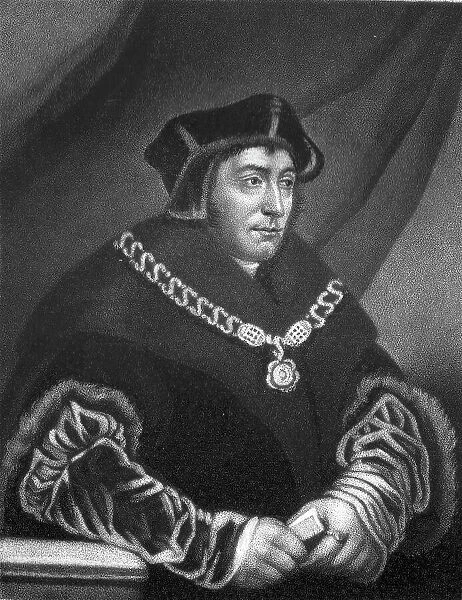 'Sir Thomas More; Natus 1482, beheaded 1535, 1811. Creator: Charles Turner