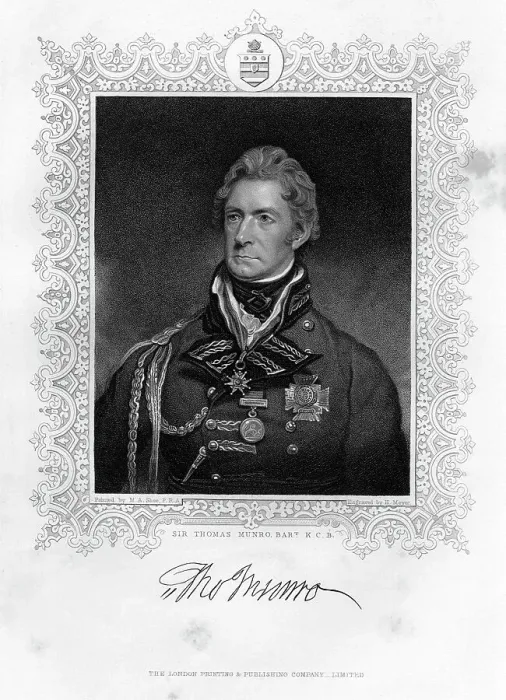 Framed Print : Sir Thomas Munro (1761-1827), Scottish soldier and statesman, 19th century. Artist: Henry Meyer Framed Print : Sir Thomas Munro (1761-1827), Scottish soldier and statesman, 19th century. Artist: Henry Meyer
