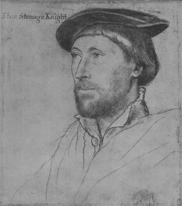 Framed Print : Sir Thomas Strange, c1536 (1945). Artist: Hans Holbein the Younger Framed Print : Sir Thomas Strange, c1536 (1945). Artist: Hans Holbein the Younger