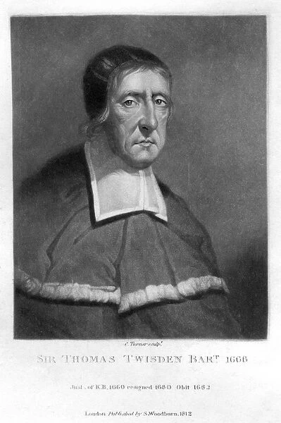 Sir Thomas Twisden, politician, 1812. Artist: C Turner