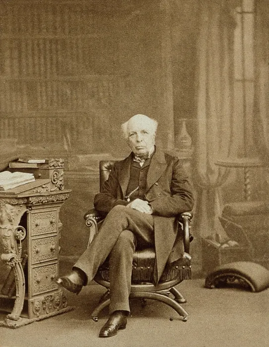 Framed Print : Sir Thomas Watson, 1867. Creator: Ernest Edwards Framed Print : Sir Thomas Watson, 1867. Creator: Ernest Edwards