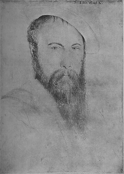 Sir Thomas Wyatt (Copy), c1535-1553 (1945). Artist: Hans Holbein the Younger