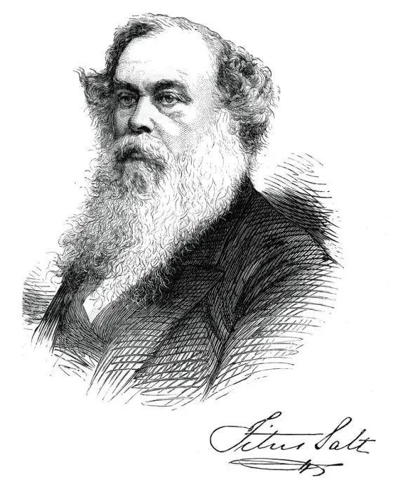 Framed Print : Sir Titus Salt, British manufacturer and benefactor, c1880 Framed Print : Sir Titus Salt, British manufacturer and benefactor, c1880