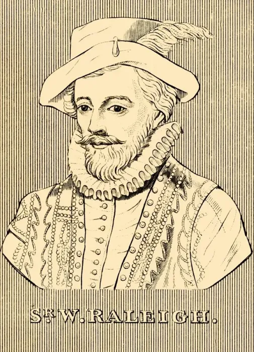 Framed Print : Sir W. Raleigh, (c1552-1618), 1830. Creator: Unknown Framed Print : Sir W. Raleigh, (c1552-1618), 1830. Creator: Unknown