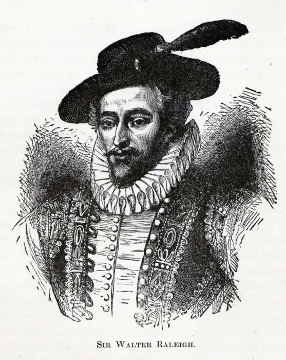 Framed Print : Sir Walter Raleigh, 1882. Artist: Anonymous Framed Print : Sir Walter Raleigh, 1882. Artist: Anonymous
