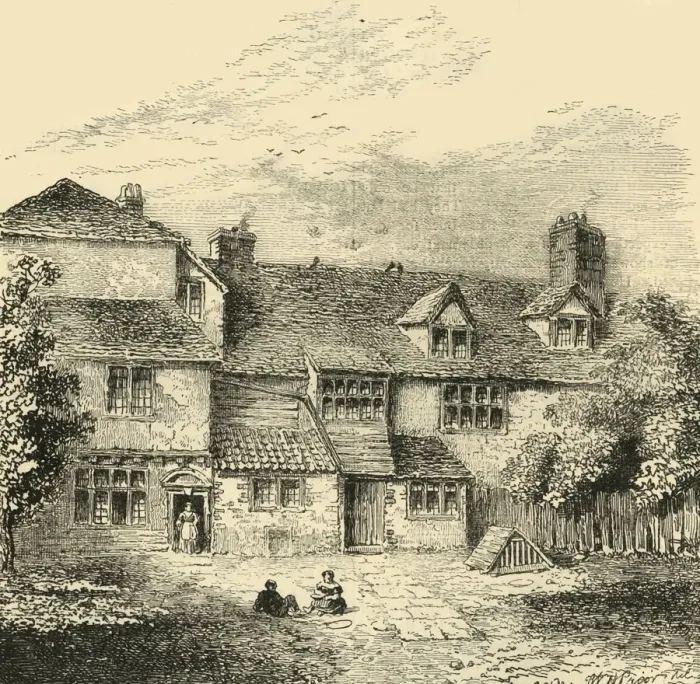 Framed Print : Sir Walter Raleighs House, (c1872). Creator: Unknown Framed Print : Sir Walter Raleighs House, (c1872). Creator: Unknown