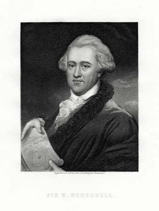 Framed Print : Sir Wilhelm Friedrich Herschel, German-born British astronomer and composer, 19th century. Artist: E Scriven Framed Print : Sir Wilhelm Friedrich Herschel, German-born British astronomer and composer, 19th century. Artist: E Scriven