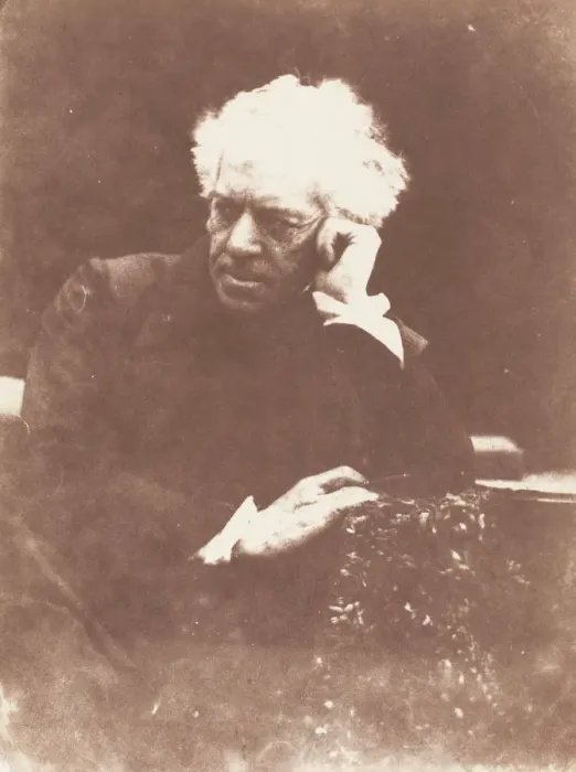 Framed Print : Sir William Allan, 1843-47. Creators: David Octavius Hill, Robert Adamson Framed Print : Sir William Allan, 1843-47. Creators: David Octavius Hill, Robert Adamson