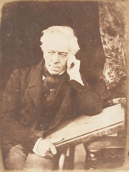 Sir William Allan, P. R. S. A. 1843-47. Creators: David Octavius Hill, Robert Adamson