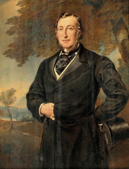 Framed Print : Sir William Anderson (?). Creator: Follower of John Lucas Framed Print : Sir William Anderson (?). Creator: Follower of John Lucas