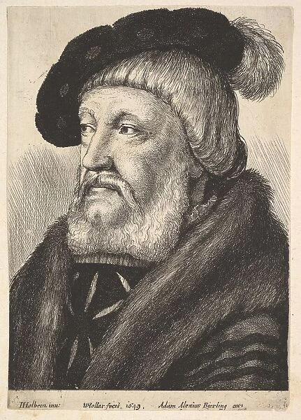 Sir William Butts, 1649. Creator: Wenceslaus Hollar