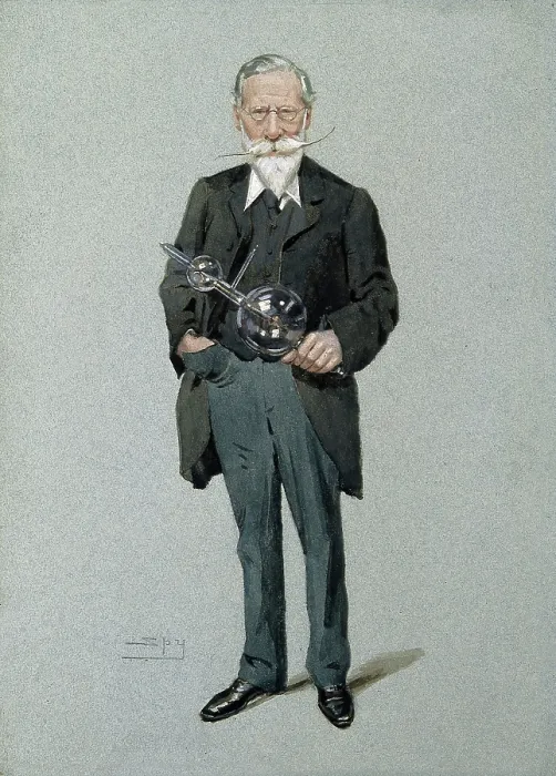 Framed Print : Sir William Crookes, 1903. Creators: Sir Leslie Matthew Ward, Sir William Crookes Framed Print : Sir William Crookes, 1903. Creators: Sir Leslie Matthew Ward, Sir William Crookes