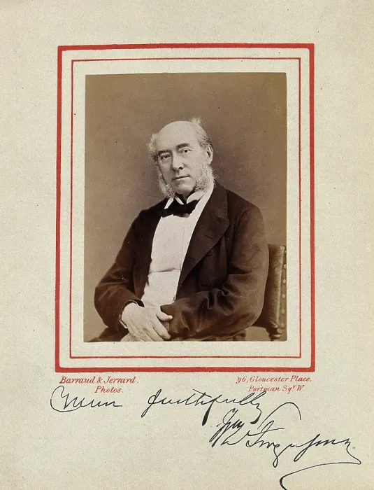 Framed Print : Sir William Fergusson, 1876. Creator: Barraud & Jerrard Framed Print : Sir William Fergusson, 1876. Creator: Barraud & Jerrard