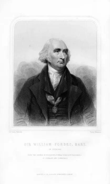 Framed Print : Sir William Forbes of Pitsligo, 6th Baronet, Scottish banker, (1870). Artist: Henry Robinson Framed Print : Sir William Forbes of Pitsligo, 6th Baronet, Scottish banker, (1870). Artist: Henry Robinson
