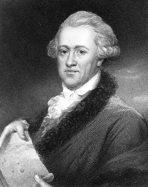 Sir William Herschel, German-born British astronomer. Artist: E Scriven