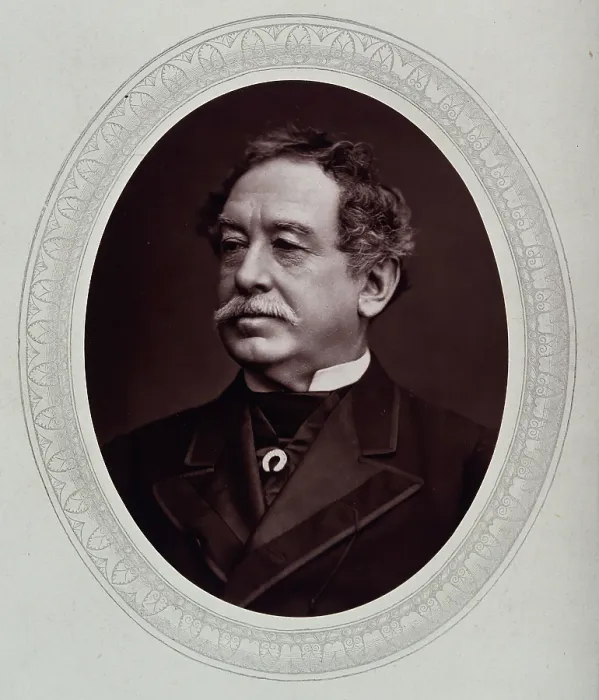 Framed Print : Sir William Howard Russell, late 19th century. Creator: Lock & Whitfield Framed Print : Sir William Howard Russell, late 19th century. Creator: Lock & Whitfield