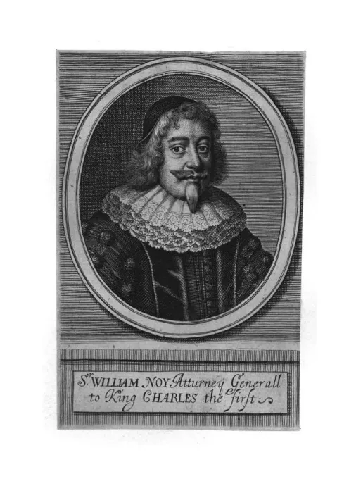 Framed Print : Sir William Noy. Creator: Unknown Framed Print : Sir William Noy. Creator: Unknown