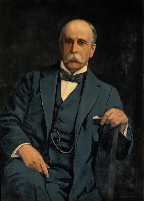 Framed Print : Sir William Osler, c1900s. Creator: Harry Herman Salomon Framed Print : Sir William Osler, c1900s. Creator: Harry Herman Salomon