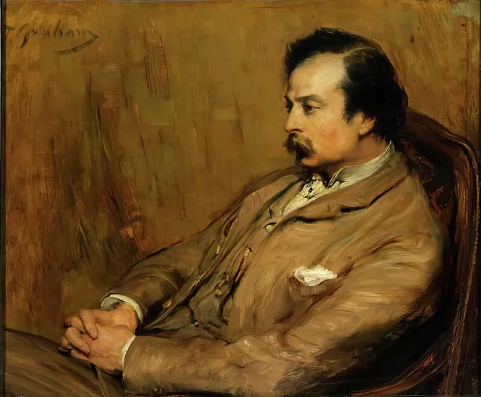 Framed Print : Sir William Quiller Orchardson, RA. Creator: Thomas Alexander Ferguson Graham Framed Print : Sir William Quiller Orchardson, RA. Creator: Thomas Alexander Ferguson Graham