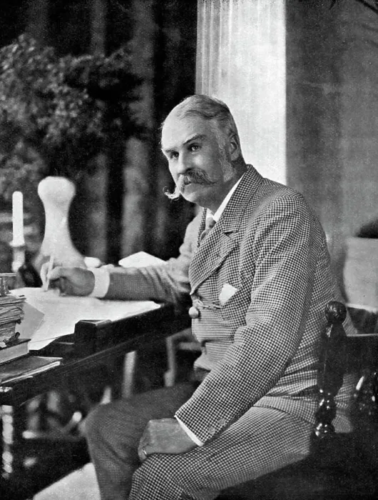 Framed Print : Sir William Schwenck Gilbert (1836-1911), English playwright and humorist, 1911-1912. Artist: Frederick Downer & Sons Framed Print : Sir William Schwenck Gilbert (1836-1911), English playwright and humorist, 1911-1912. Artist: Frederick Downer & Sons