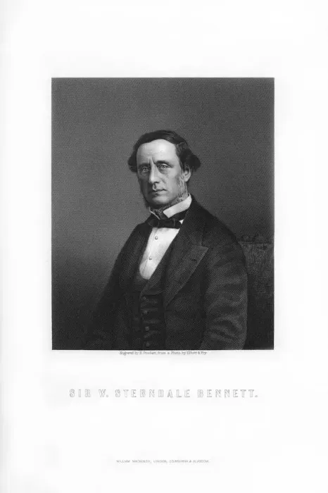 Framed Print : Sir William Sterndale Bennett, English composer, (1899). Artist: E Stodart Framed Print : Sir William Sterndale Bennett, English composer, (1899). Artist: E Stodart