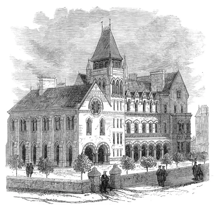 Framed Print : Sir William Turner's Grammar School, Coatham, Redcar, 1870. Creator: Unknown Framed Print : Sir William Turner's Grammar School, Coatham, Redcar, 1870. Creator: Unknown