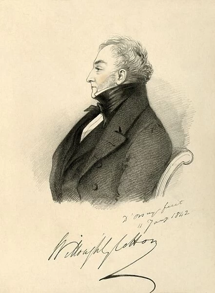 Sir Willoughby Cotton, 1842. Creator: Richard James Lane
