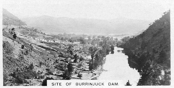 Site of the Burrinjuck Dam, New South Wales, Australia, 1928