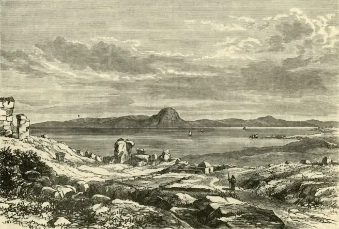 Framed Print : The Site of Carthage, 1890. Creator: Unknown