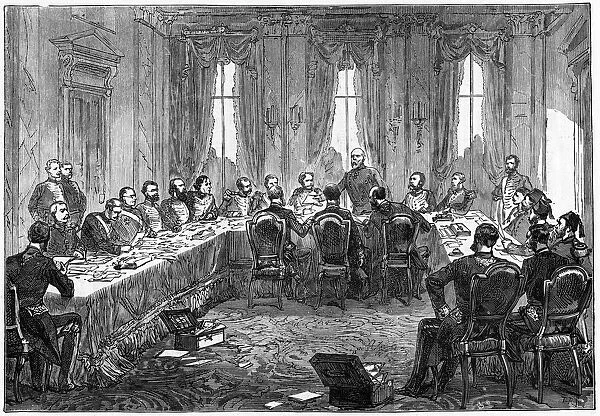 The sitting of the Congress of Berlin, 1878
