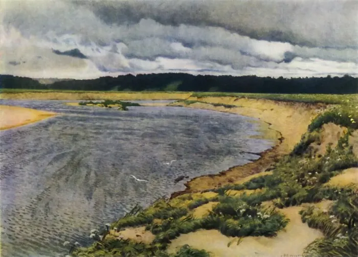 Framed Print : Siverko, 1890, (1965). Creator: Il ya Ostroukhov Framed Print : Siverko, 1890, (1965). Creator: Il ya Ostroukhov