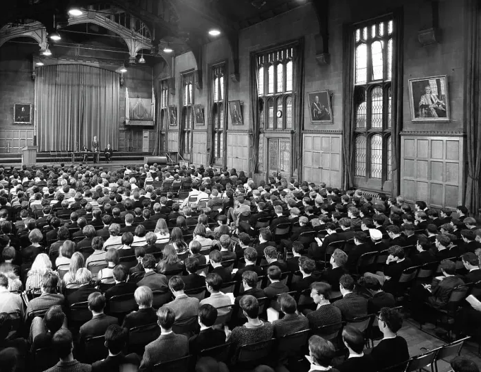 Framed Print : Sixth form conference, Sheffield University, Sheffield, South Yorkshire, 1967. Artist Framed Print : Sixth form conference, Sheffield University, Sheffield, South Yorkshire, 1967. Artist