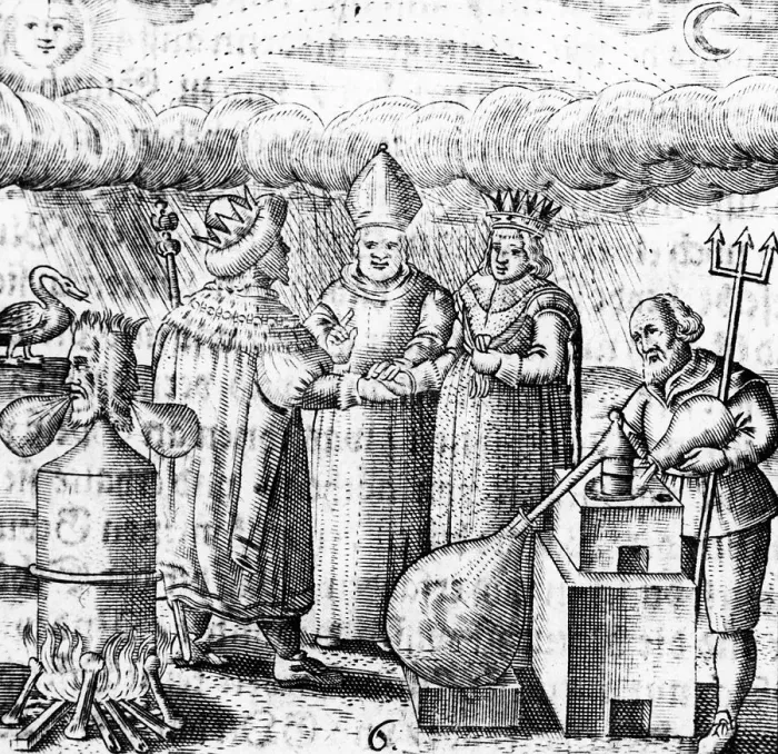 Framed Print : The Sixth Key of Basil Valentine, legendary 15th century German monk and alchemist, 1651 Framed Print : The Sixth Key of Basil Valentine, legendary 15th century German monk and alchemist, 1651