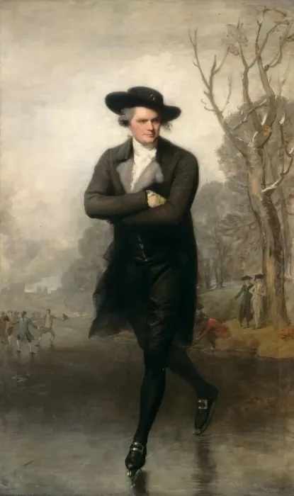 Framed Print : The Skater (Portrait of William Grant), 1782. Creator: Gilbert Stuart Framed Print : The Skater (Portrait of William Grant), 1782. Creator: Gilbert Stuart