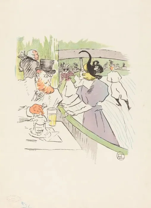 Framed Print : In the Skating Professional Beauty, 1895. Creator: Henri de Toulouse-Lautrec Framed Print : In the Skating Professional Beauty, 1895. Creator: Henri de Toulouse-Lautrec