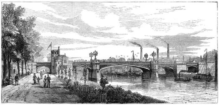 Framed Print : Skeldergate Bridge, York. North Yorkshire, 19th century Framed Print : Skeldergate Bridge, York. North Yorkshire, 19th century