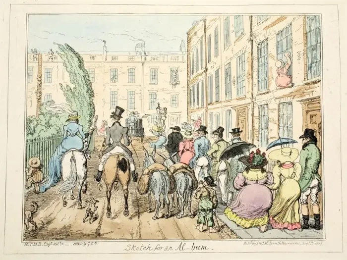 Framed Print : Sketch for an Al-bum, 1835 Framed Print : Sketch for an Al-bum, 1835