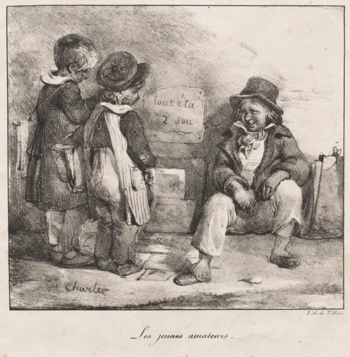 Framed Print : Sketch Book for the Use of Small Children: The Young Amateurs, 1822 Framed Print : Sketch Book for the Use of Small Children: The Young Amateurs, 1822