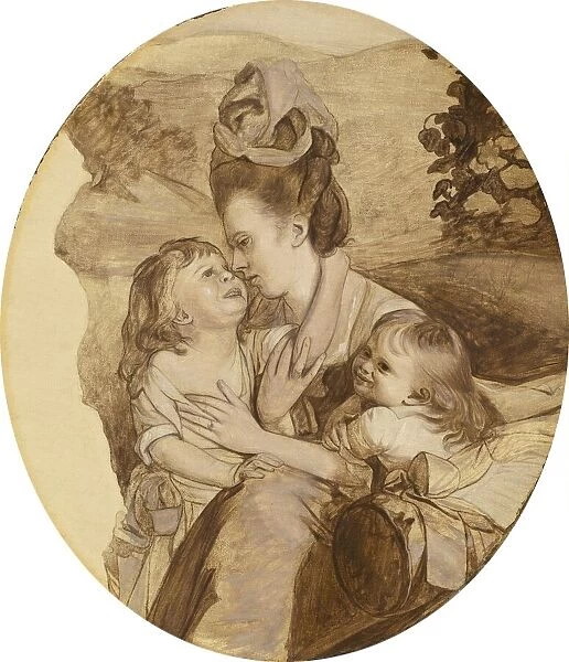 Sketch for The Copley Family, 1776. Creator: John Singleton Copley