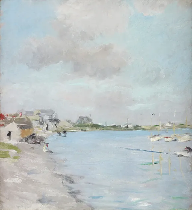 Framed Print : Sketch, Hyannisport, 1903. Creator: Charles Webster Hawthorne Framed Print : Sketch, Hyannisport, 1903. Creator: Charles Webster Hawthorne