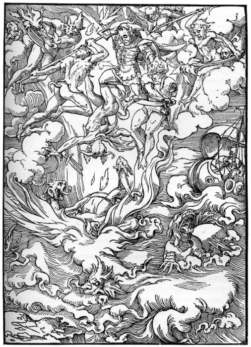 Framed Print : Sketch for The Last Judgement in Gerard d Euphrate, Paris, 1549, (1870) Framed Print : Sketch for The Last Judgement in Gerard d Euphrate, Paris, 1549, (1870)