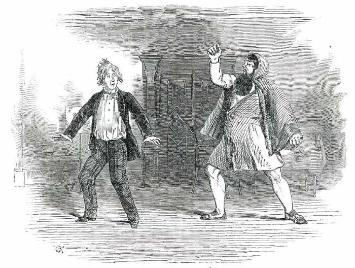 Framed Print : Sketch from the New Drama of Jessie Gray, at the Adelphi Theatre, 1850. Creator: Unknown. Sketch from the New Drama of Jessie Gray, at the Adelphi Theatre, 1850. Creator: Unknown Framed Print : Sketch from the New Drama of Jessie Gray, at the Adelphi Theatre, 1850. Creator: Unknown. Sketch from the New Drama of Jessie Gray, at the Adelphi Theatre, 1850. Creator: Unknown
