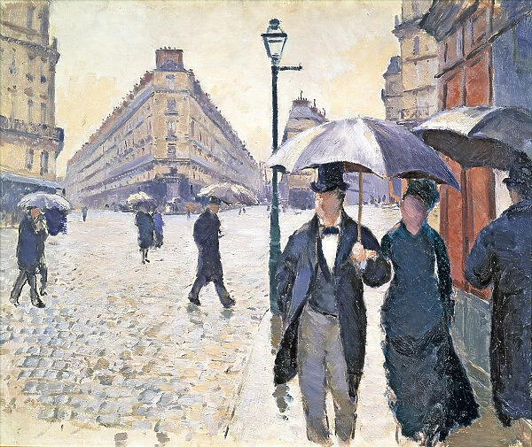 Sketch for Paris Street. Rainy Day, 1877