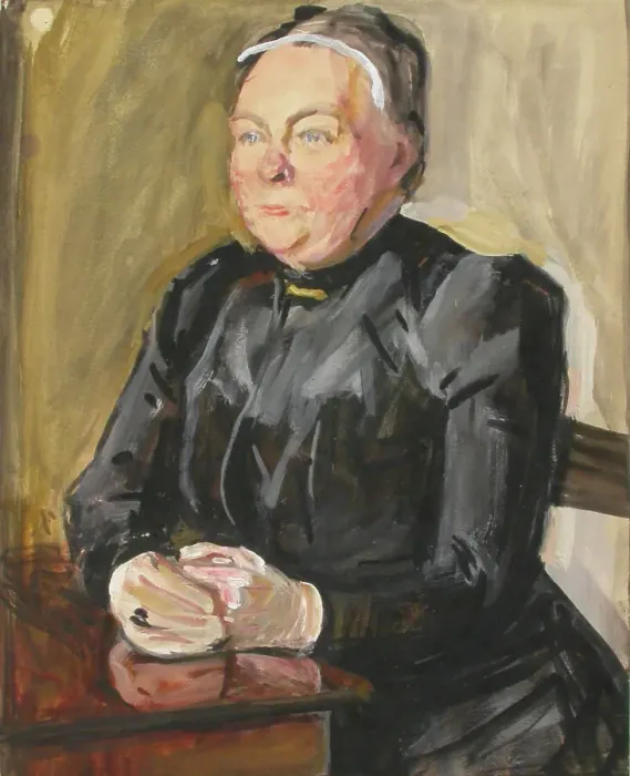 Framed Print : Sketch for a Portrait, 1906. Creator: Verner Thome Framed Print : Sketch for a Portrait, 1906. Creator: Verner Thome