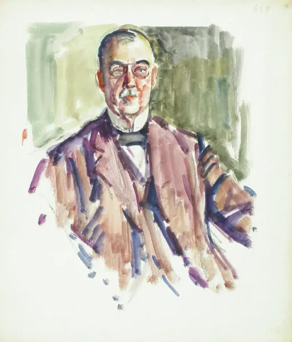 Framed Print : Sketch for a Portrait, c1910s. Creator: Verner Thome Framed Print : Sketch for a Portrait, c1910s. Creator: Verner Thome