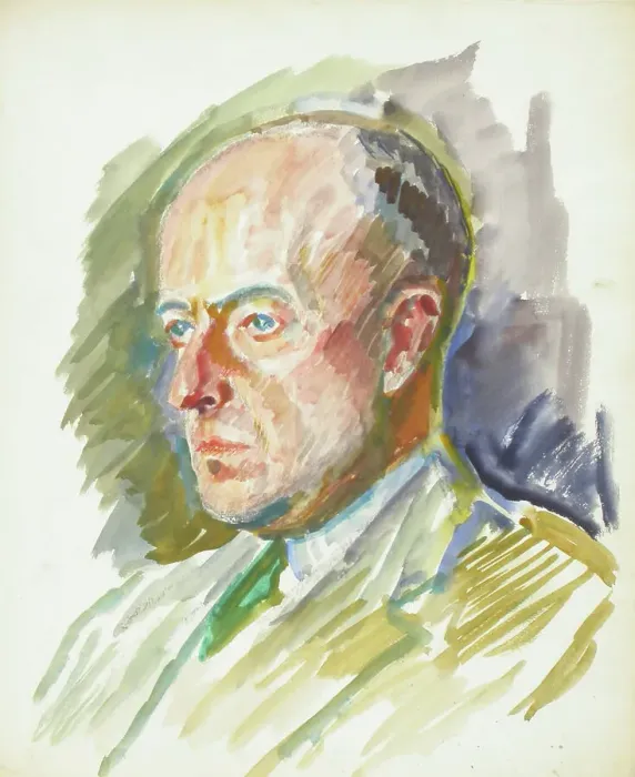 Framed Print : Sketch for a Portrait, c1910s. Creator: Verner Thome Framed Print : Sketch for a Portrait, c1910s. Creator: Verner Thome