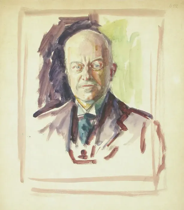 Framed Print : Sketch for a Portrait, c1910s. Creator: Verner Thome Framed Print : Sketch for a Portrait, c1910s. Creator: Verner Thome